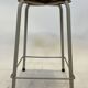 Vintage school stool, 1970s industrial design, Dutch minimalist