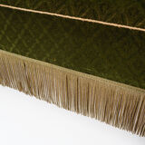 Antique sofa-bed in green colour