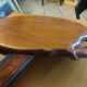 Solid mahogany serving tray