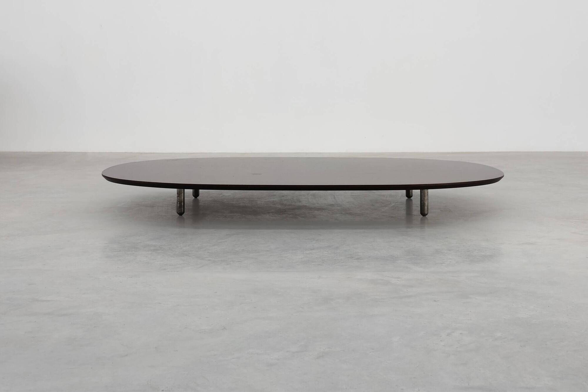 Table basse en noyer minimaliste par Cappellini, Italie