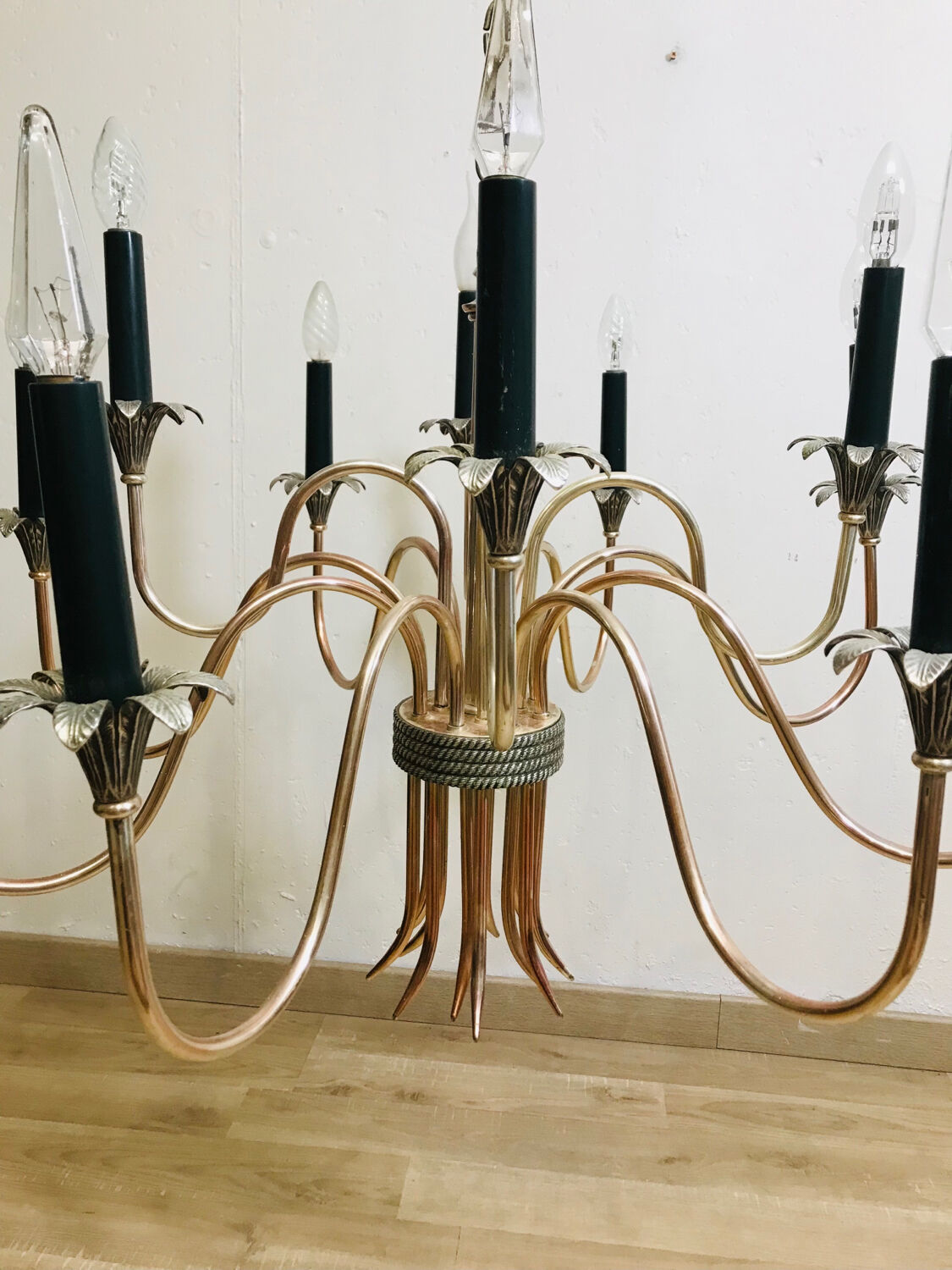 60s palm tree chandelier