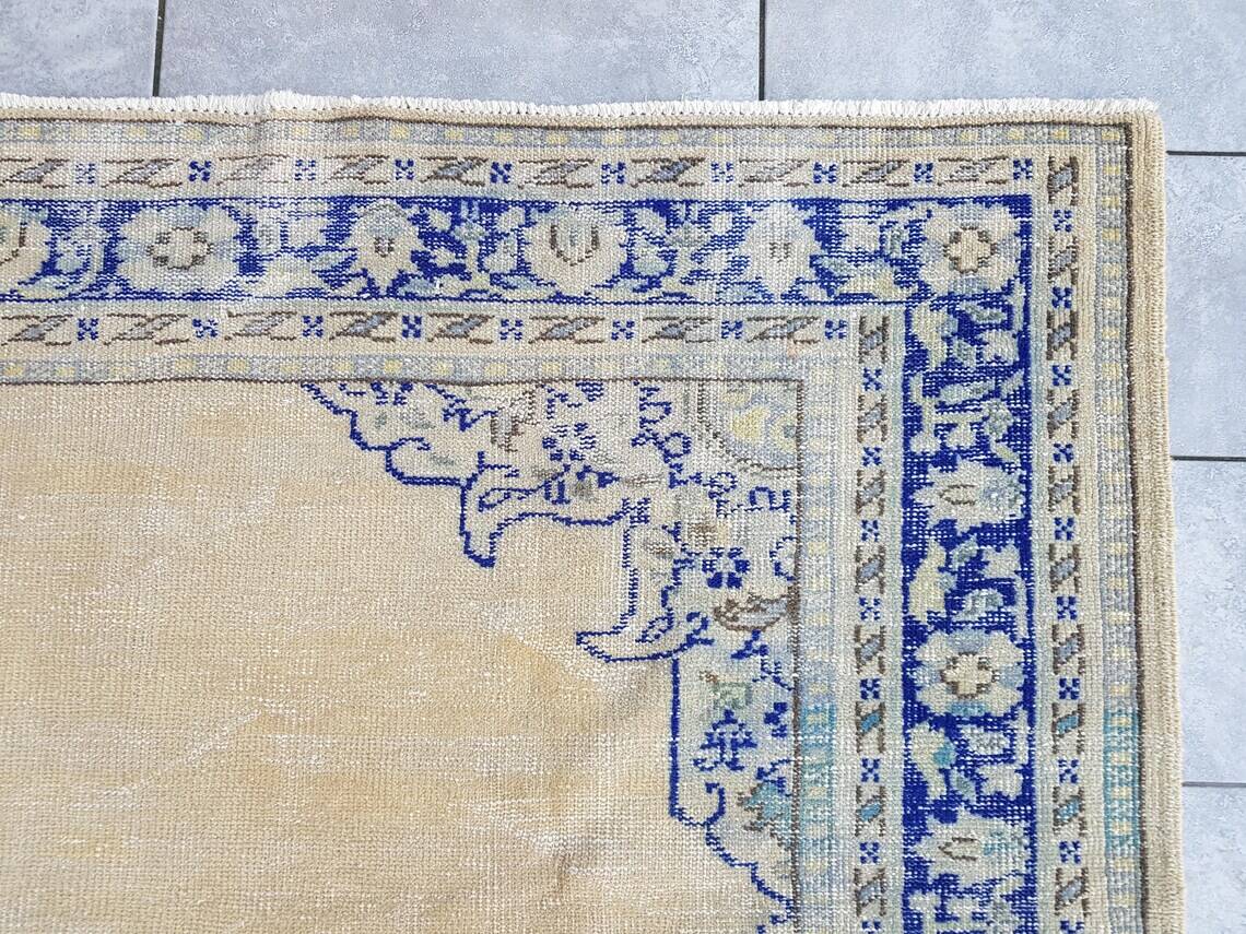 Turkish Oushak Living Room Rug sku910