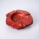 Red faux alabaster ashtray by Romano Bianchi, Italy, 1970s