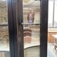 Vitrine patinée années 60
