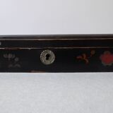 Painted and lase wooden box