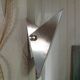 Pair of metal wall light