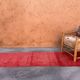 Moroccan rug Beni M'Guild red - 320 x 90 cm