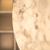 Tulip Oval Coffee Table in Marble by Eero Saarinen for Knoll International, 1960