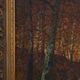 Signed French Oil on Canvas painting of a forest, Paris, 1926
