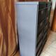 Industrial furniture with 10 metal lockers “Ronéo”