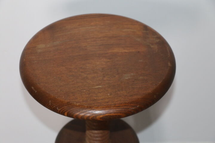 Tripod wood screw stool 1950