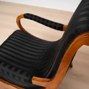 19th-Century Biedermeier Cherrywood Armchair, Germany, circa 1830-1850