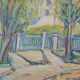 Swedish Oil on Canvas – “Sapri, Italy” by Gunnar Ingemar Erixon