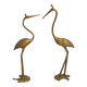 Couple d'oiseaux en laiton