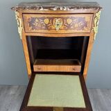 Louis XV marquetry secretary, Napoleon III period