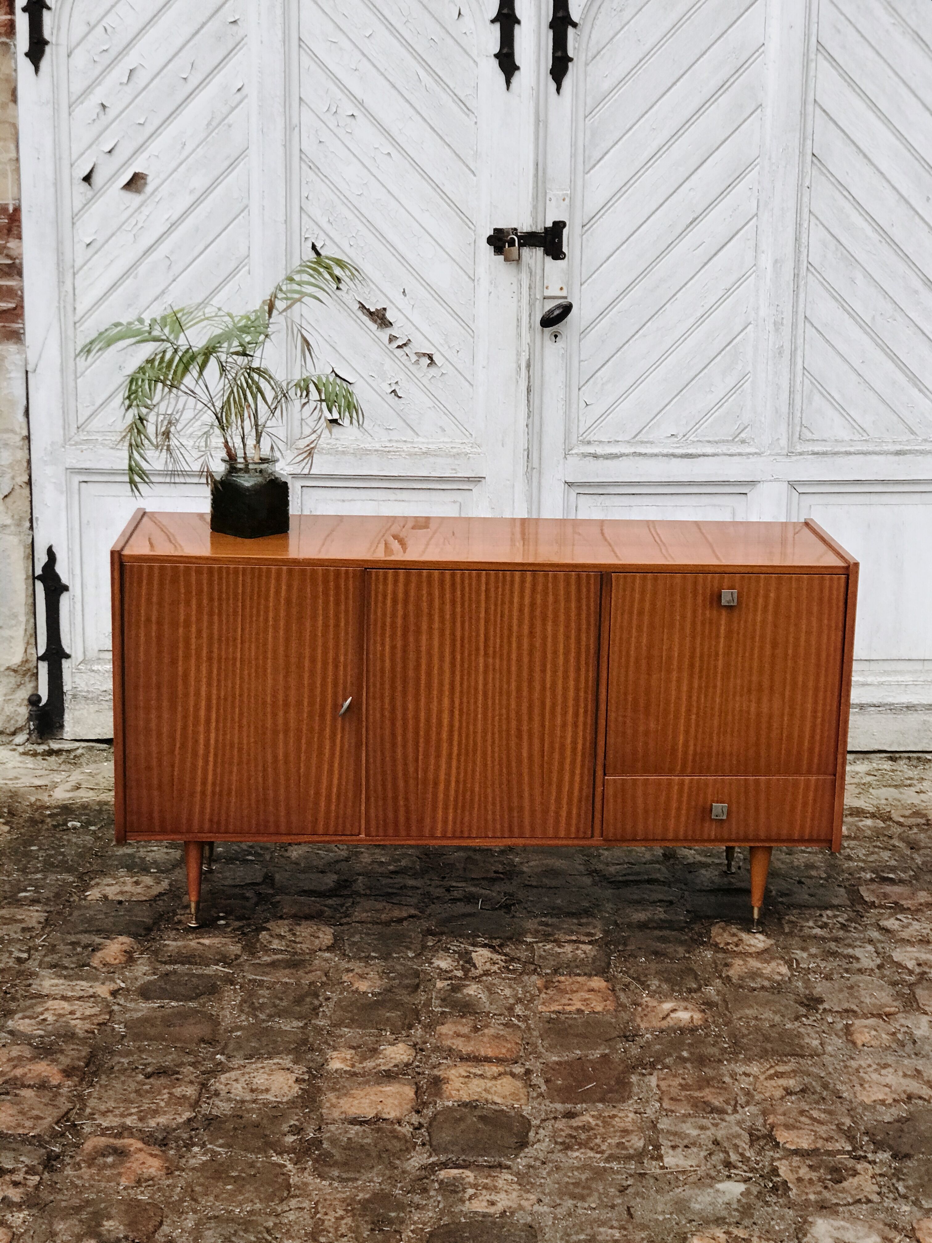 Sicame teak sideboard 60s