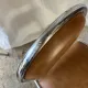 Set of 4 vintage tubular chrome chairs