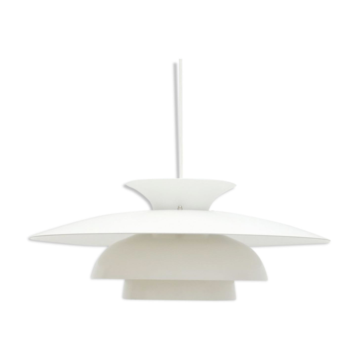 Danish white Junge hanging lamp, 70