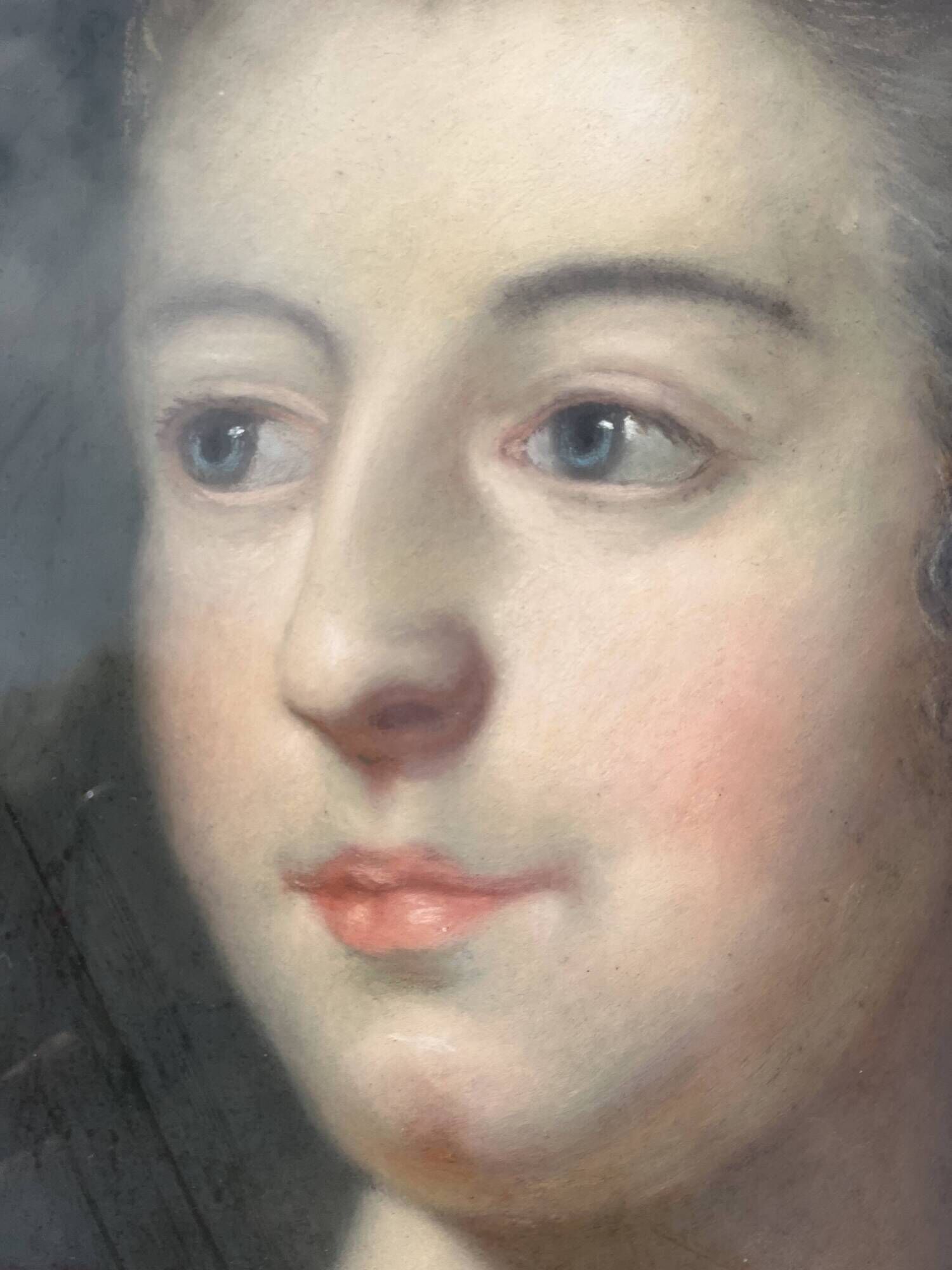Portrait de femme au pastel, Hortense de Saint Albin 1849