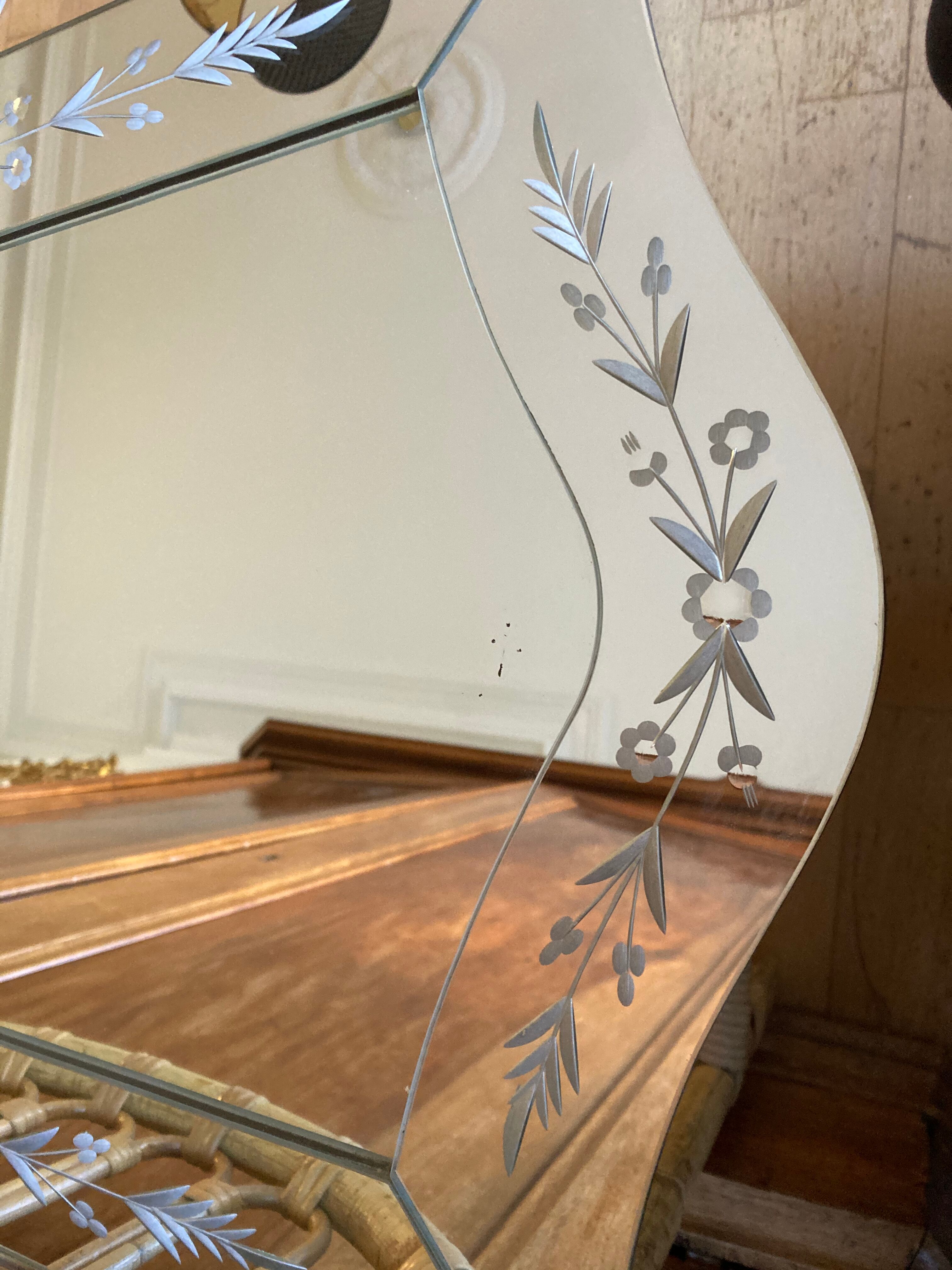 Vintage Venetian mirror