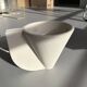 Off-white wall light in stoneware - The Oblist (new)