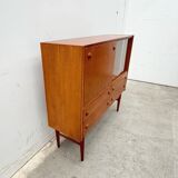 Scandinavian style bar cabinet in teak, 1970.