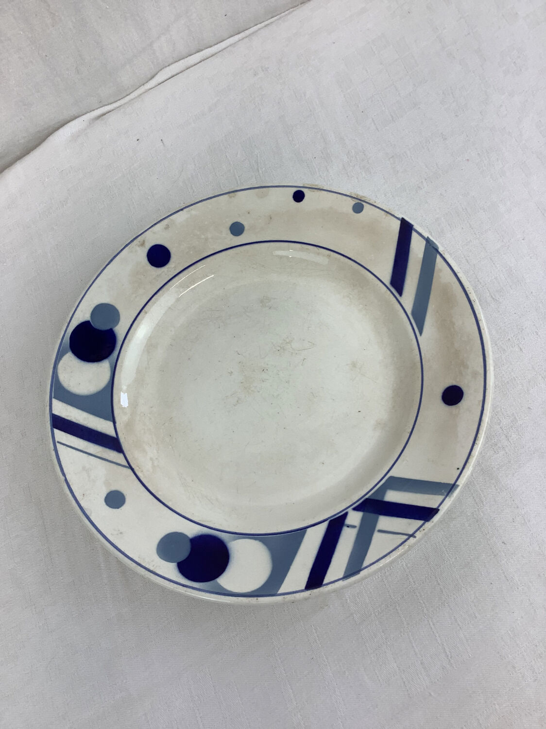 Fruit bowl made in France Sarreguemines Digoin