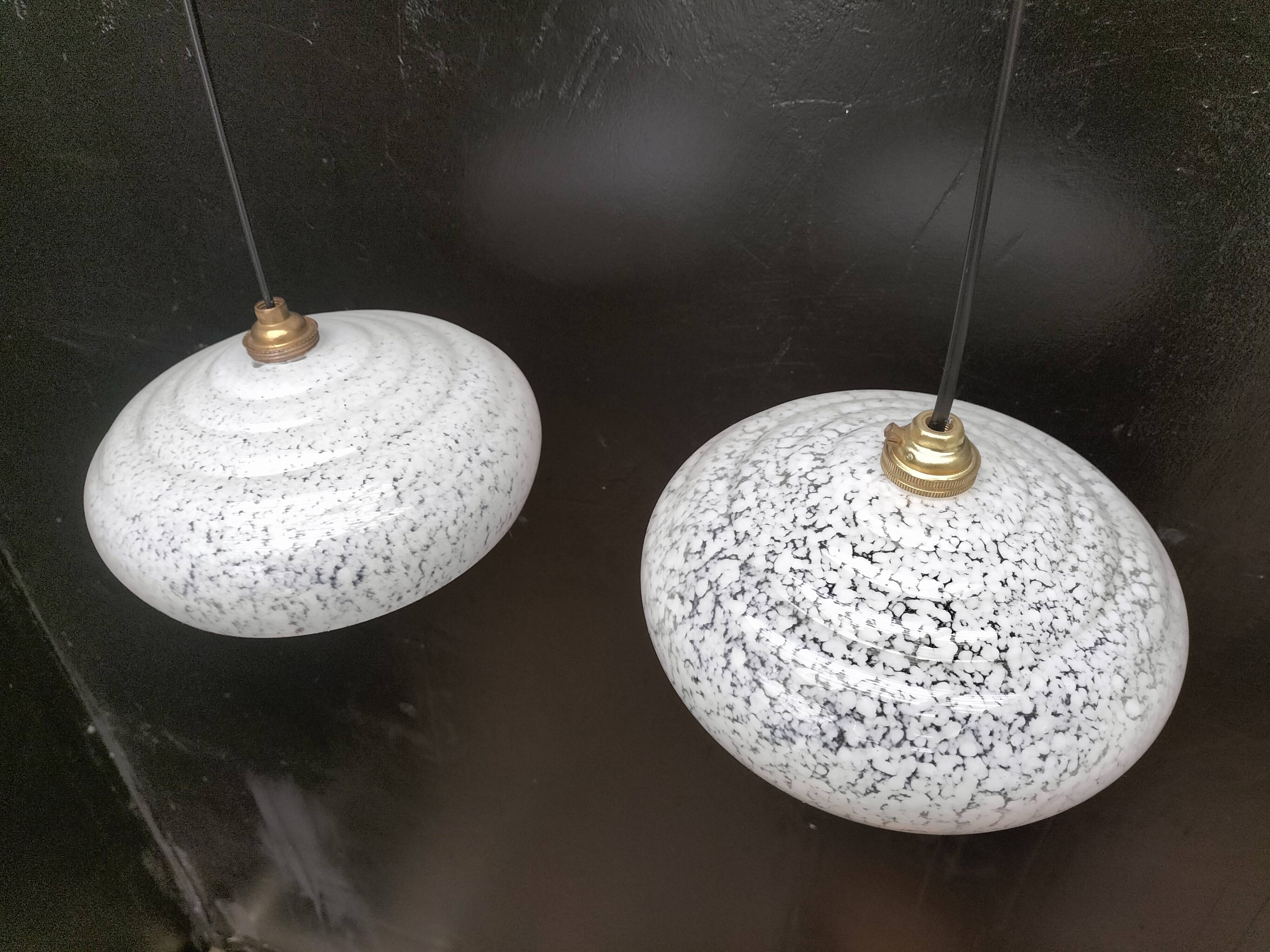 Clichy glass pendant lights