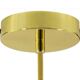 Glass suspension 50s - luminaire - chandelier