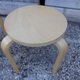 Pair of scandinavian vintage children's stool the