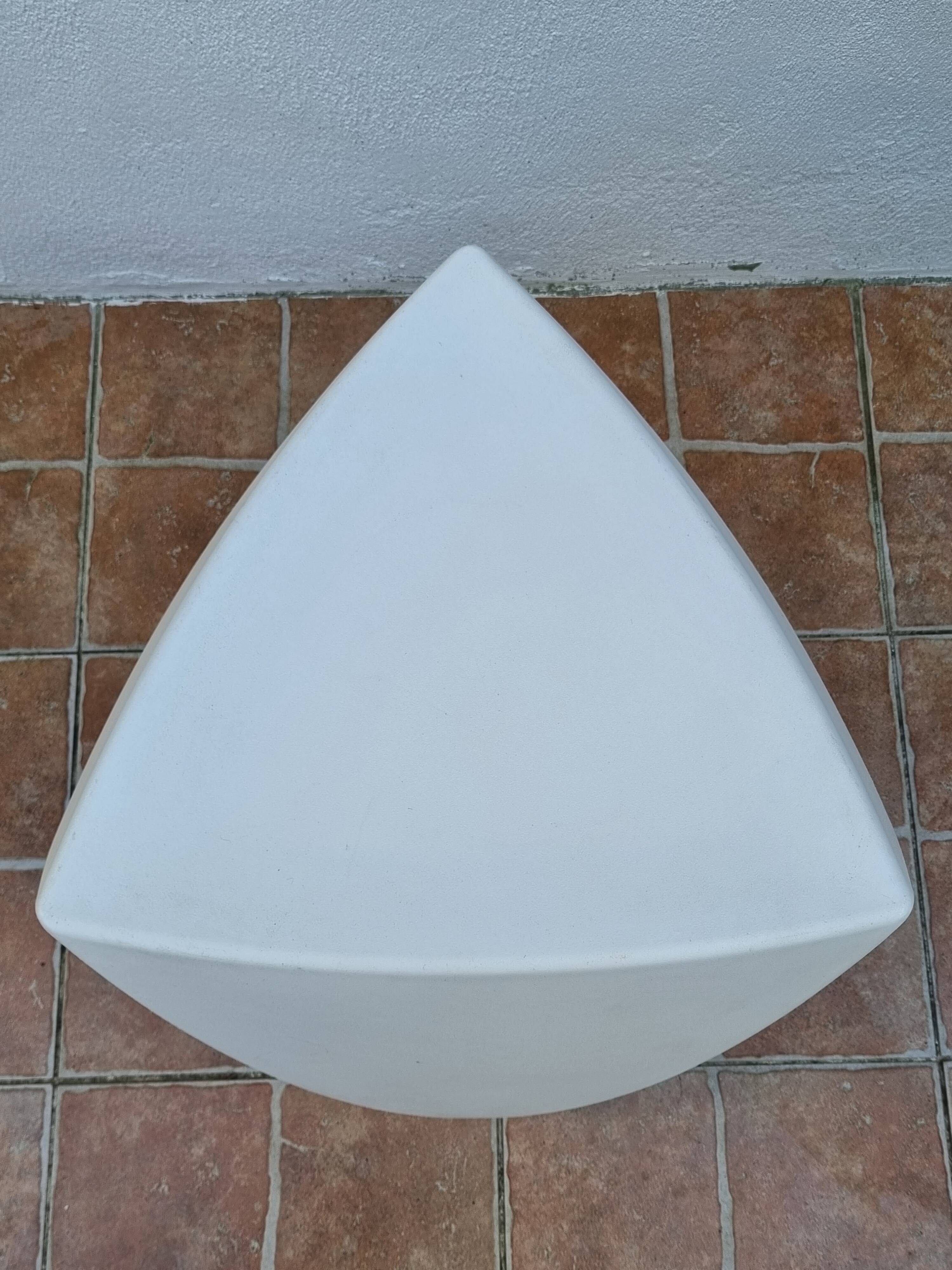 Mr. LEM designer stool by MyYour, white, 45 cm