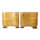 Art Deco Bedside Tables By Jindřich Halabala For Up Závody, 1930s