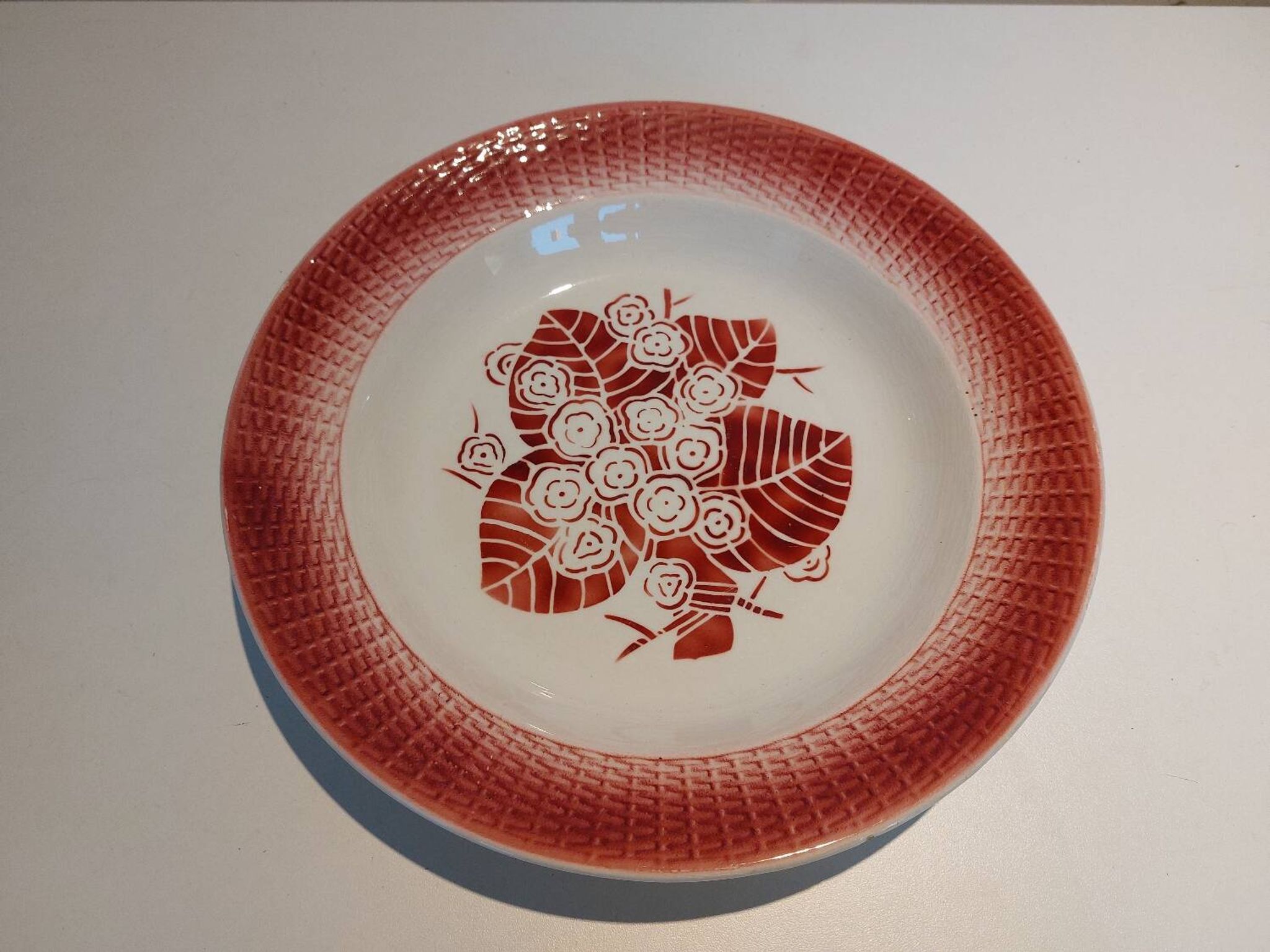 Round dish KG Lunéville France