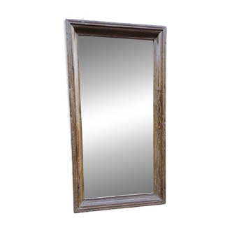 Burmese teak mirror