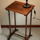 NIGHTSTAND Antique Turned Wood