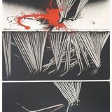 Emilio Scanavino, Composition, Colour Lithograph on Paper, 1970s