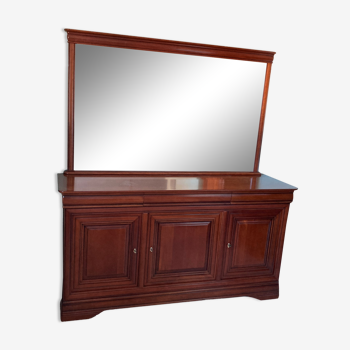 Sideboard & mirror Louis Philippe style