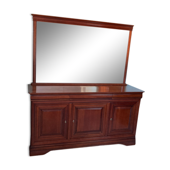 Sideboard & mirror Louis Philippe style