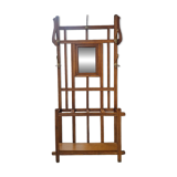 Old vintage coat rack wardrobe