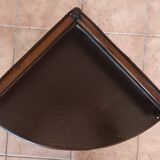 Rattan corner shelf