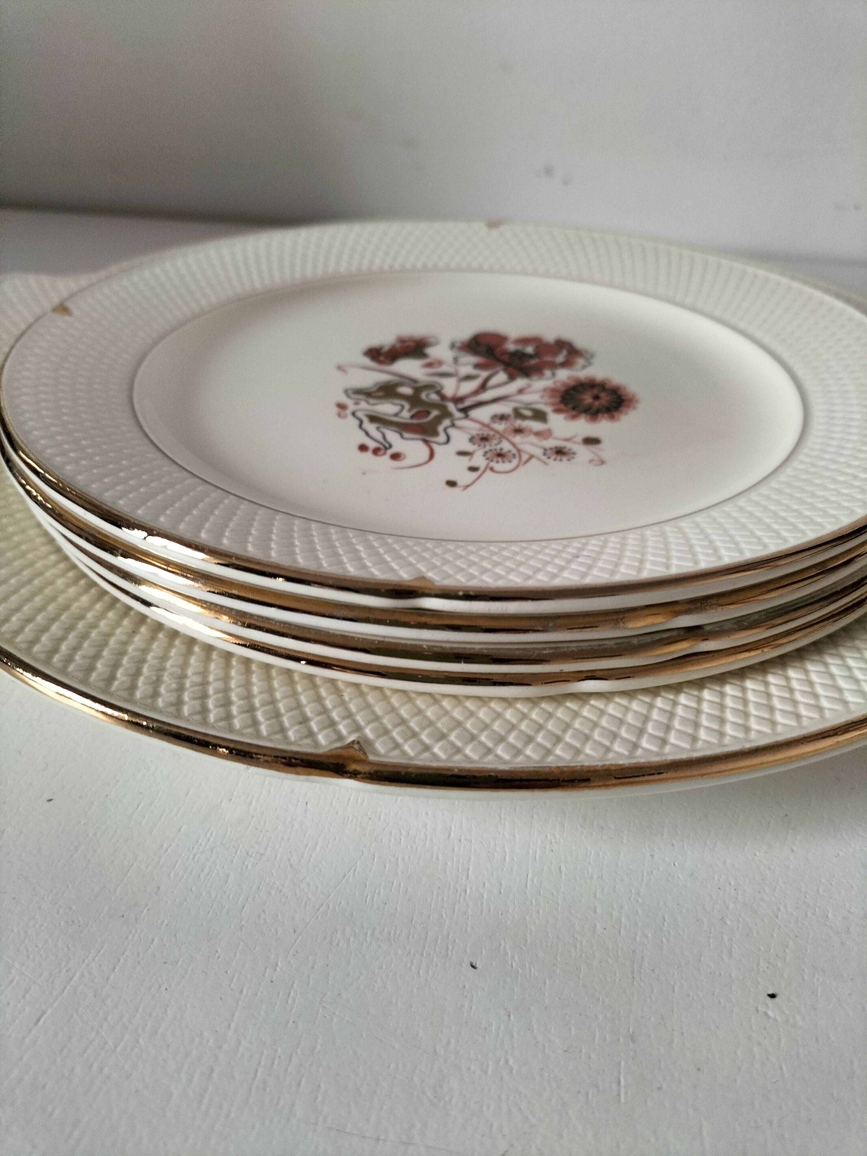 Dessert service Salins, model Malmaison, 1955–1960