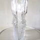 Vase en verre givré design Tapio Wirkkala pour Littala années 60 - 70