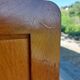 chest of drawers with compass feet, 1960s-1970s