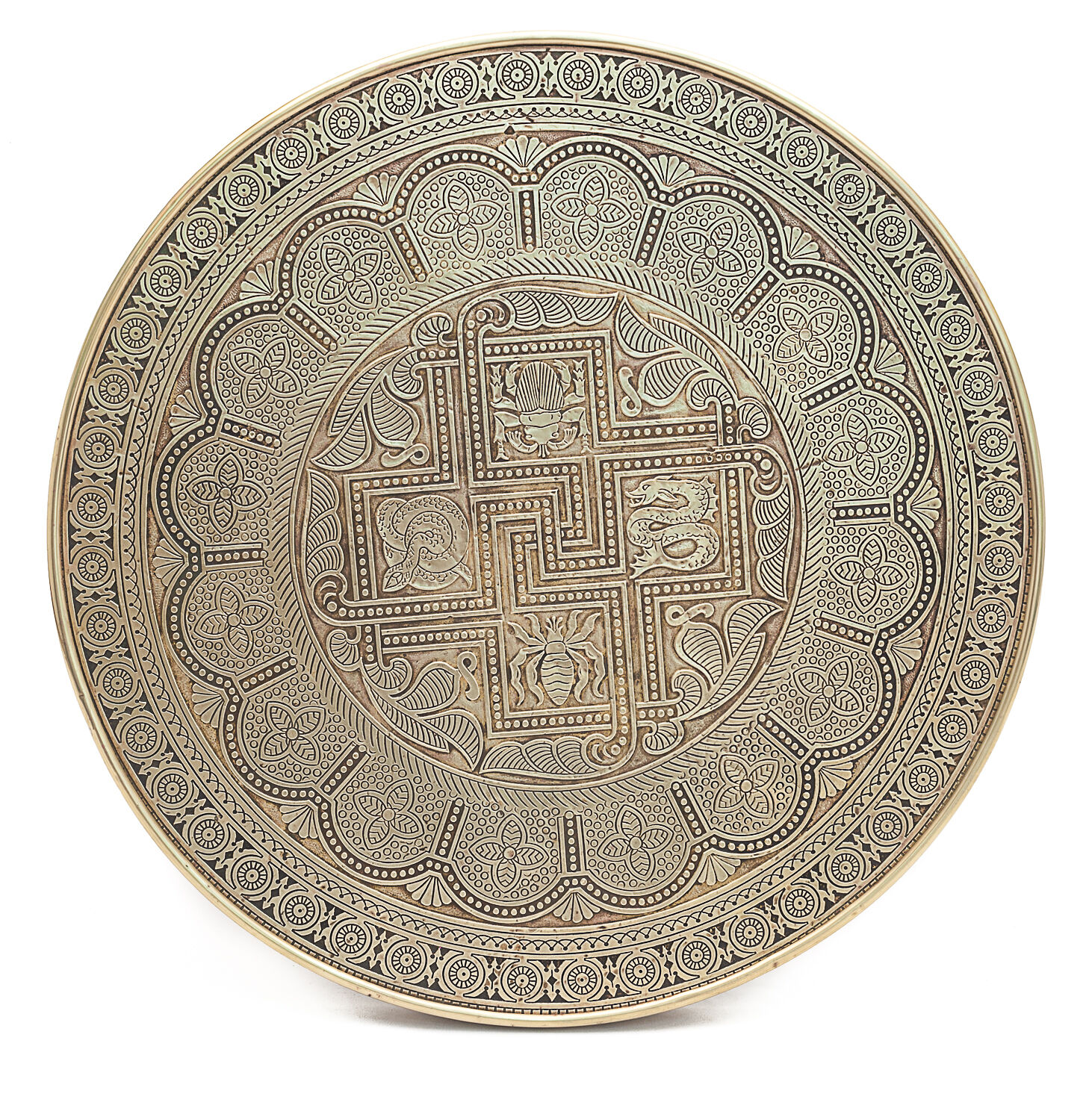 Indochinese art deco plant holder, 1930