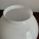 Porcelain and opaline ceiling lamp