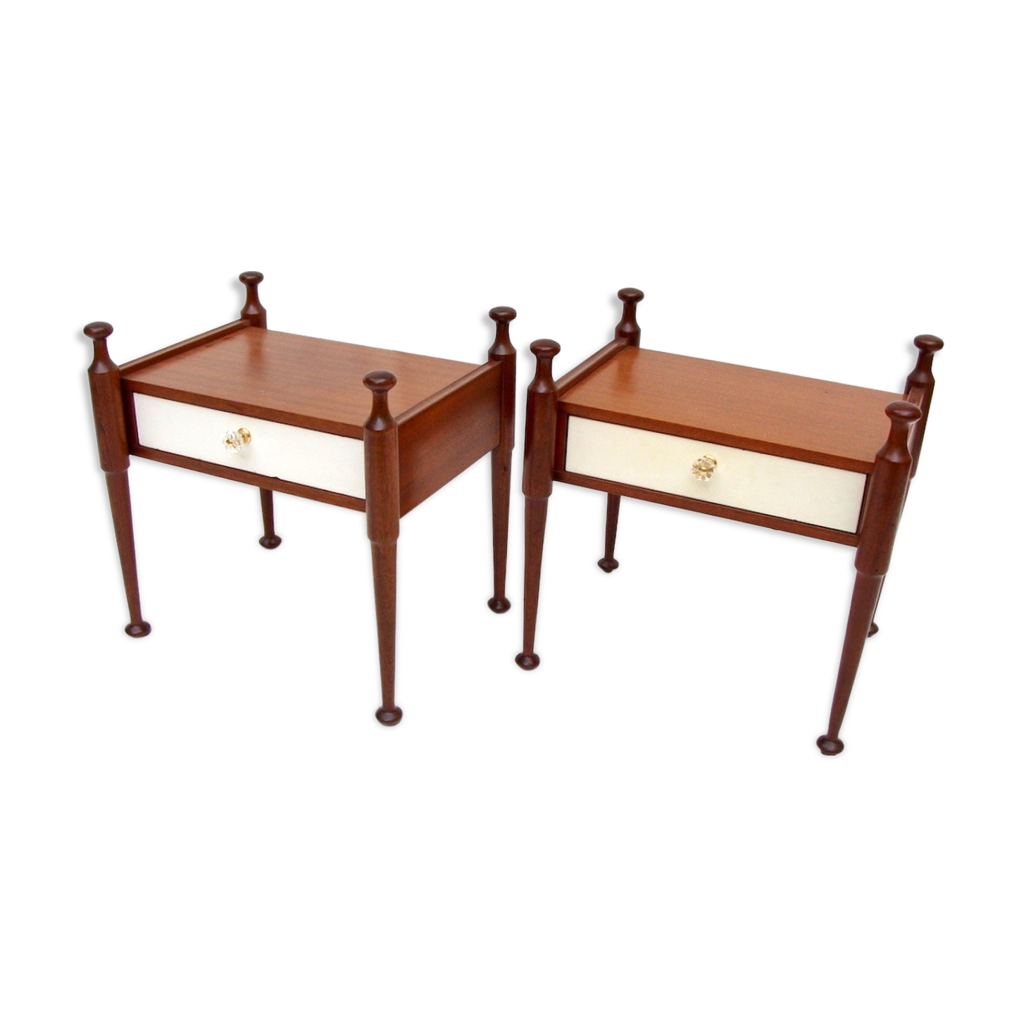 Pair of bedside 1950