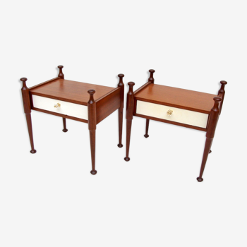 Pair of bedside 1950