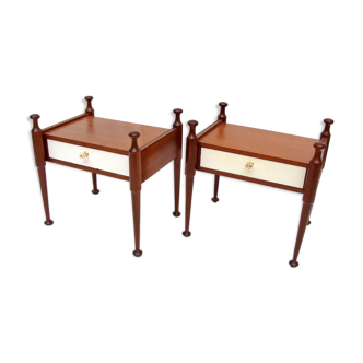 Pair of bedside 1950