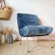 Fauteuil Kiss Pelfran bleu