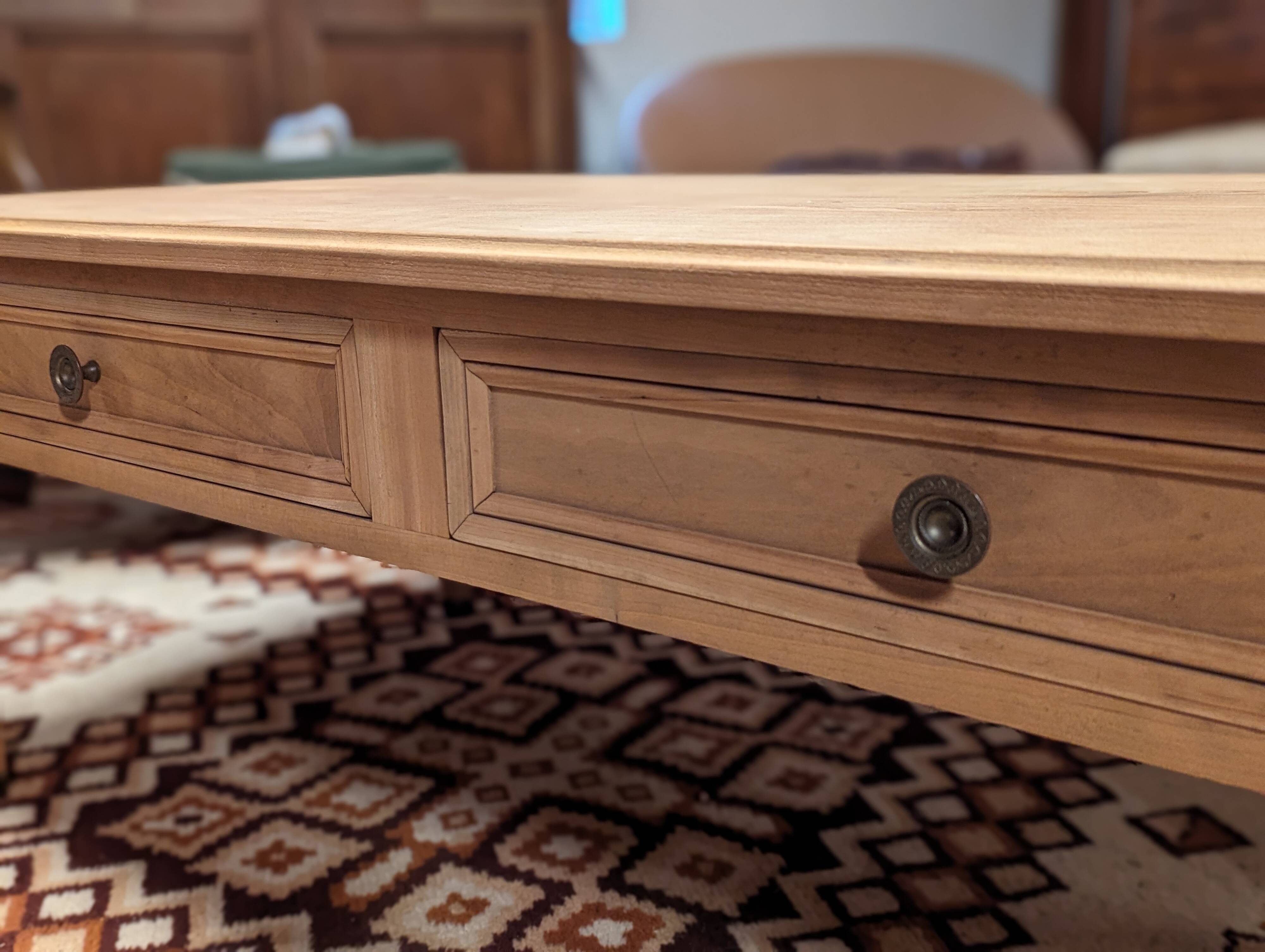 Aerogummed directoire coffee table